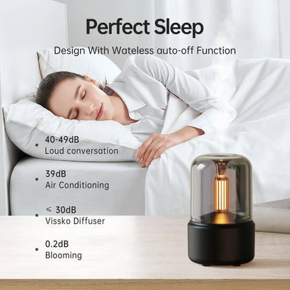 Portable Mini Aroma Diffuser USB Air Humidifier Essential Oil Night Light Cold Mist Maker Sprayer For Home Gift Air Two Enhancing Spacecraft Superior Mode Humidifier Rooms, Relaxation Spray