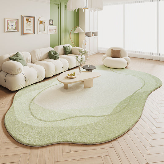 Cashmere-like Carpet Light Luxury Irregular Special-shaped Floor Mat