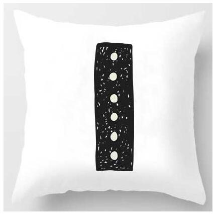 Cute Design Alphabet L Cushion Cover