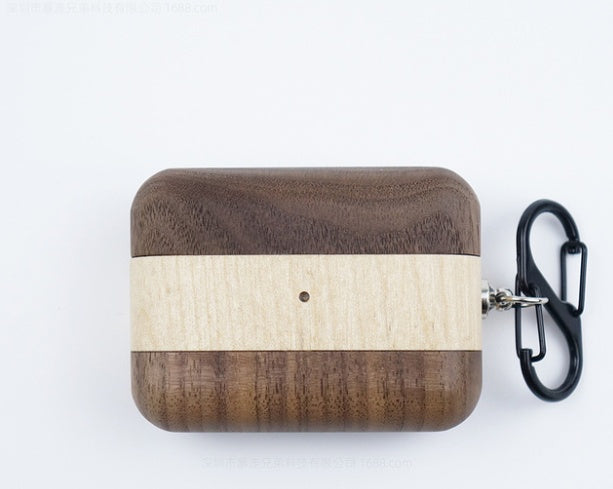 Compatible with Apple, AirPods Pro solid wood headphone covers