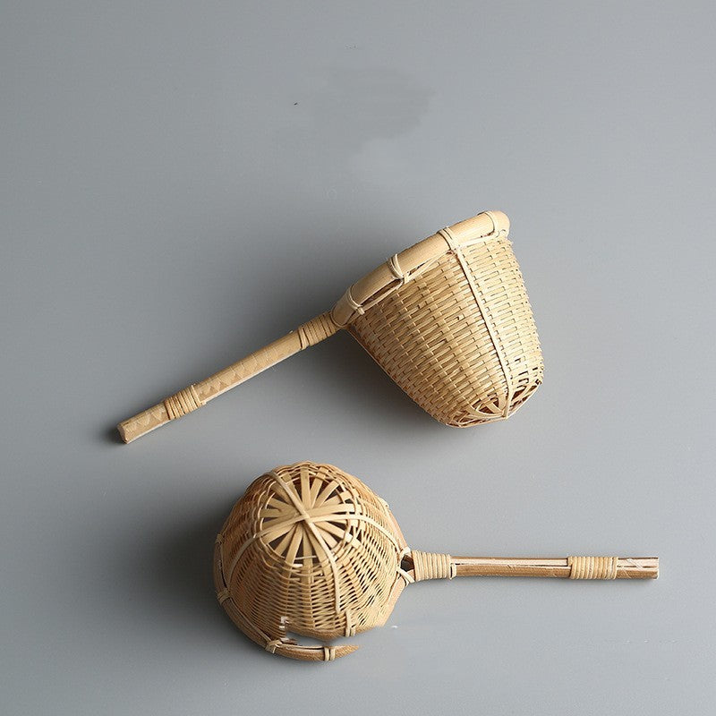 Handmade Bamboo Tea Filter Creative Bamboo Filter Screen Tea Strainer