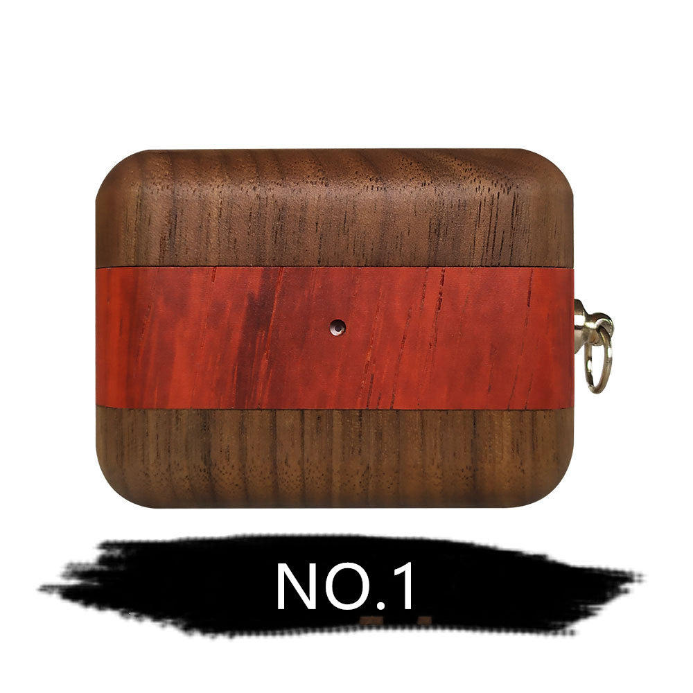 Compatible with Apple, AirPods Pro solid wood headphone covers