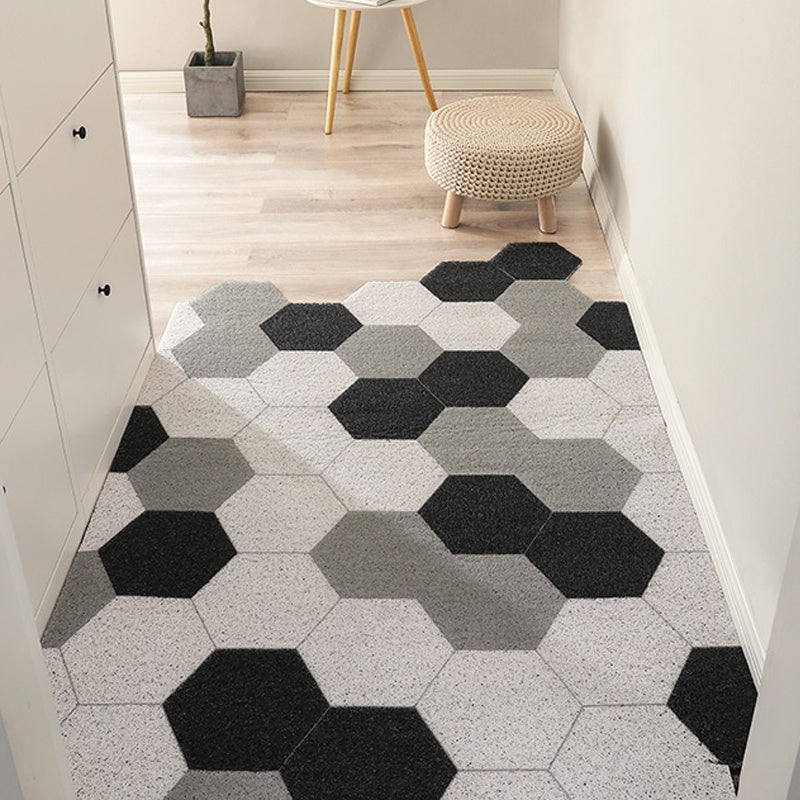 Nordic Door Floor Mat Entryway Silk Ring Foot Carpet
