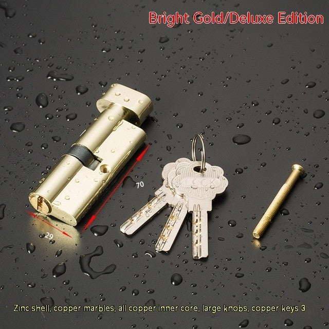 Indoor Door Copper Cylinder 70 Bedroom