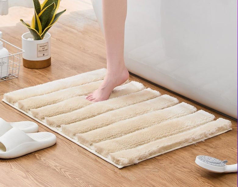 Thickened Anti Slip Floor Mat For Plush Bathroom