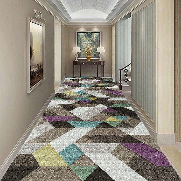 Tailable Household Corridor Carpet Aisle Bedroom Bedside Carpet Long Aisle Floor Mat Door Mat Entrance Hotel Full Shop