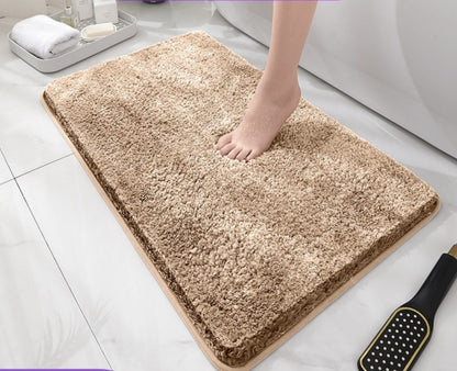 Thickened Anti Slip Floor Mat For Plush Bathroom