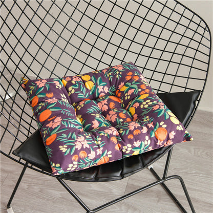 Simple Printed Square Cushion Cartoon Bay Window