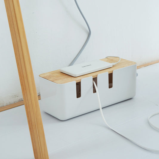 Charging line storage box