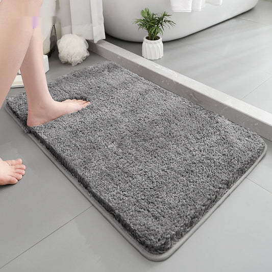 Thickened Anti Slip Floor Mat For Plush Bathroom