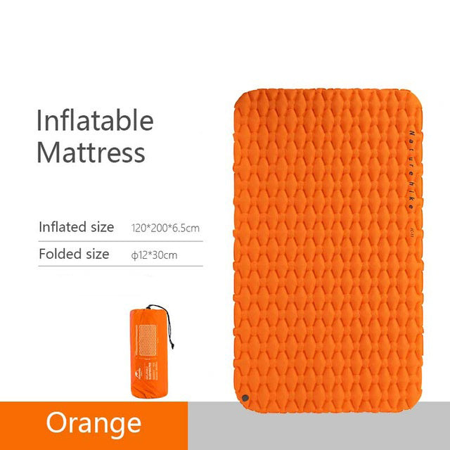 Super Light Double Inflatable Cushion Outdoor Tent Sleeping Mat Camping Mat