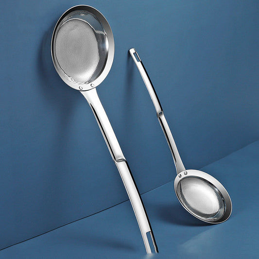Household Stainless Steel Oil Spoon Strainer