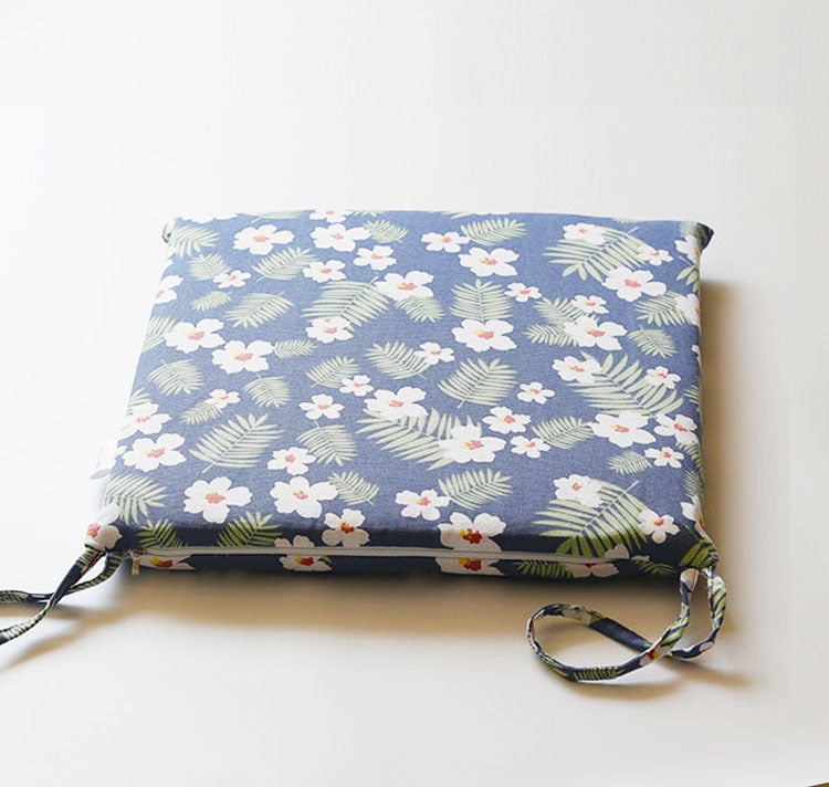 Office Chair Japanese Tatami Linen Cushion