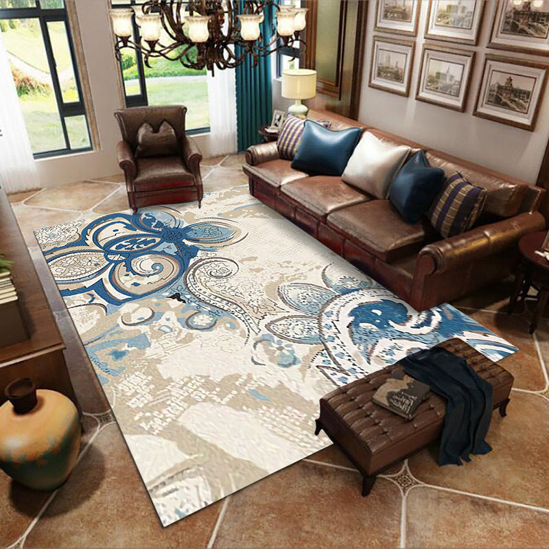 Living Room Carpet Full Bedroom Carpet Modern Minimalist Rug Floor Mat