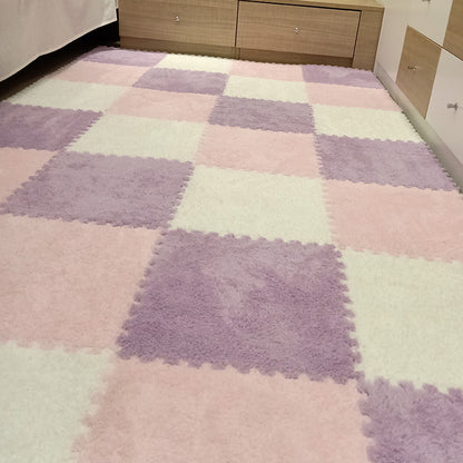 Plush Carpet Bedroom Girly Style Room Bedside Princess Stain-resistant Easy To Care Whole Shop Mosaic Foam Floor Mat