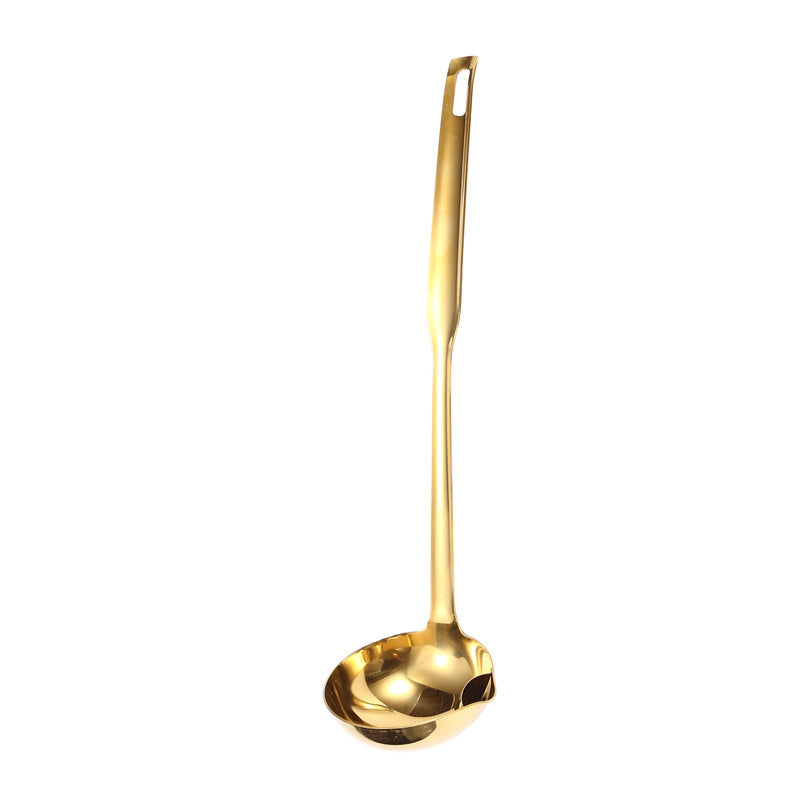 Household Stainless Steel Oil Filtering Spoon