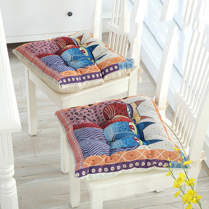 Simple Wear-resistant Cloth Four Seasons Chair Cushion