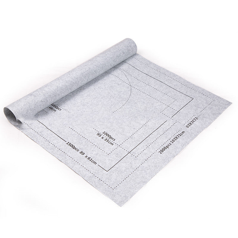 Felt puzzle storage blanket