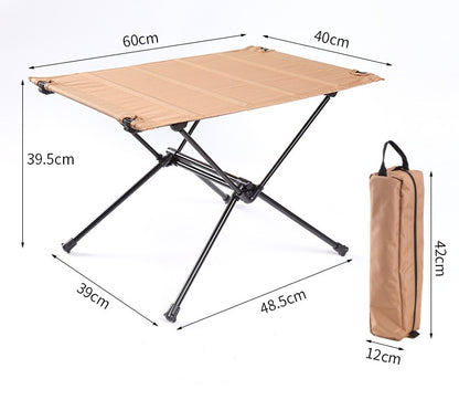 Outdoor Portable Aluminum Alloy Folding Table