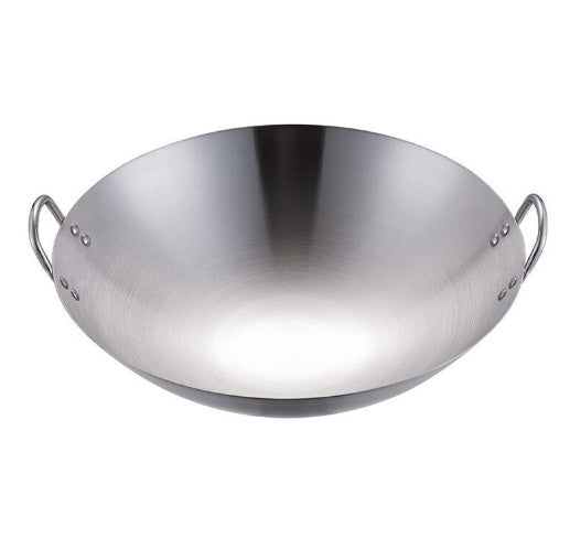 Compatible with Apple, Stainless Steel Double Ear Frying Tripod Thickened Uncoated Frying Pan With Ear Stainless Steel Frying Pan
