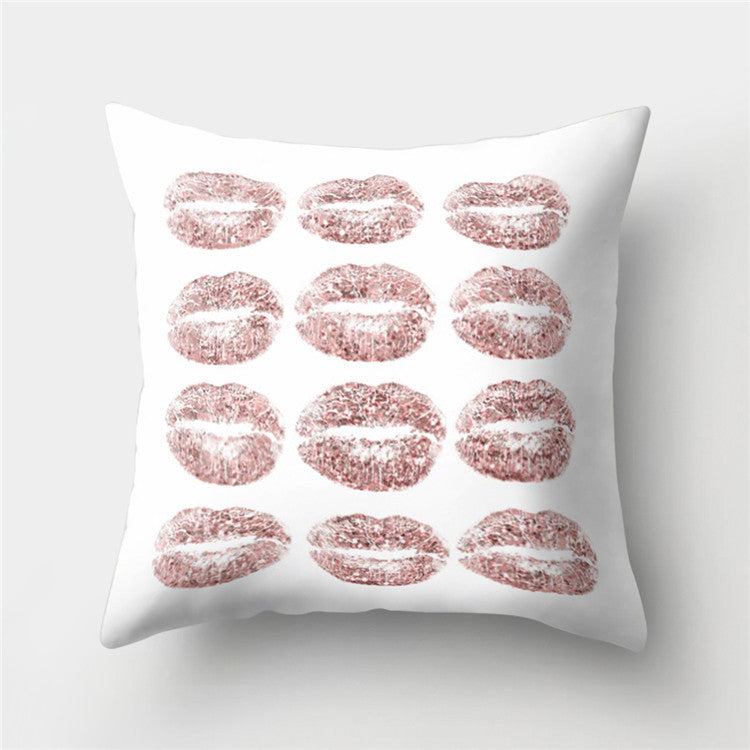 Leather Velvet Pillowcase Sofa Cushion Cover