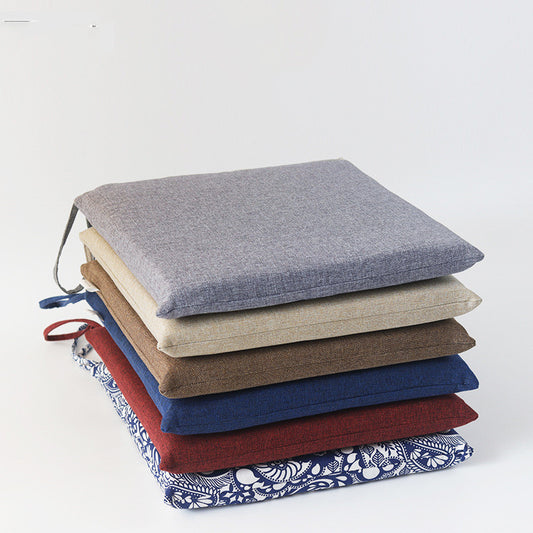 Office Chair Japanese Tatami Linen Cushion