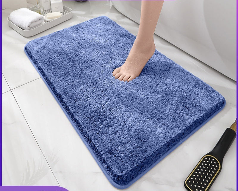 Thickened Anti Slip Floor Mat For Plush Bathroom