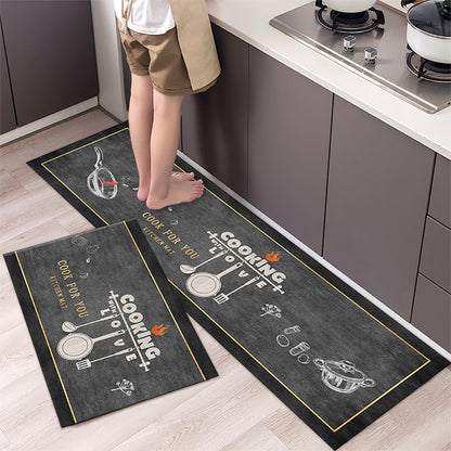 Kitchen Mat Long Floor Mat Carpet Bedside Carpet