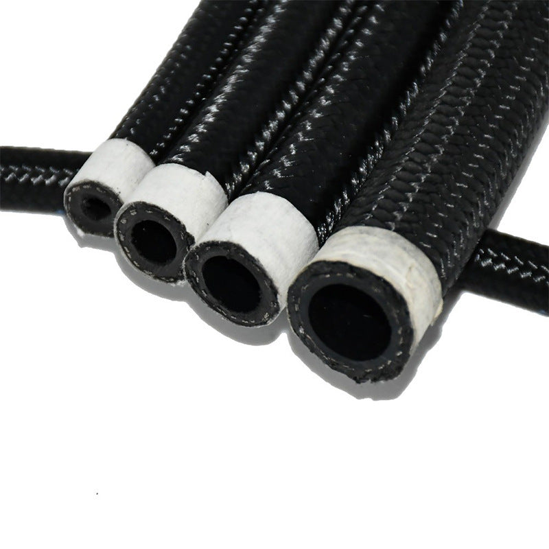Haofa Factory Hose Woven Car Modified Nylon Woven Rubber Hose An4-an12 Oil Cooler Tubing