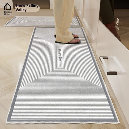 Non-slip Stain-resistant Floor Mat Household Washable Erasable Carpet Can Be Cut