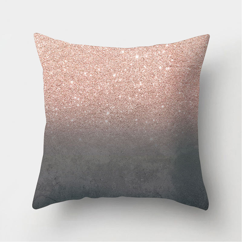 Leather Velvet Pillowcase Sofa Cushion Cover