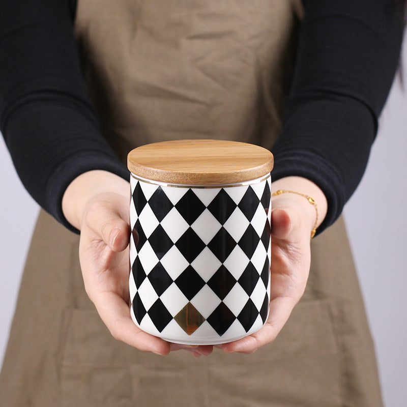 Creative Miscellaneous Grain Storage Tank Kitchen Storage Box Pot Coffee Pot