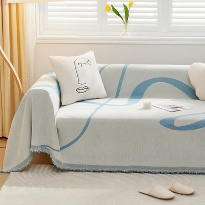 Four Seasons Universal Chenille Anti-scratching Sofa Cover Cloth Full Covered Sofa Cover Dustproof