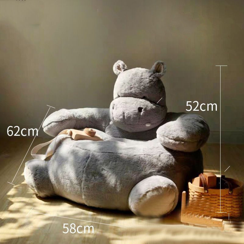 Children's Bear Couch In Winter