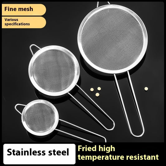 Stainless Steel Grease Trap Filter Colander Kitchen Strainer Spoon