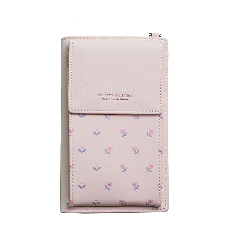Women Small Handbag Casual Floral Print Wallet For iPhone 11 Shoulder Strap Bag Mini Messenger Bag Purses Women Crossbody Bags