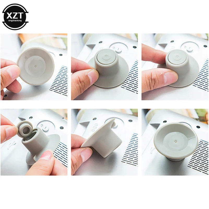 Universal 2Pcs Convenient Mini Big + 2Pcs Small Notebook Laptop Cooling Pads Skidproof Pad Sucker Uplift Cooler Stand