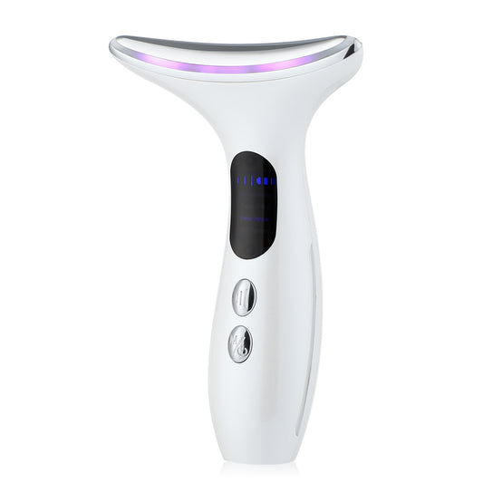 110V Cross-Border New EMS Micro-Current Neck Instrument For Home Skin Rejuvenation Facial Inductive Therapeutical Instrument Neck Massager