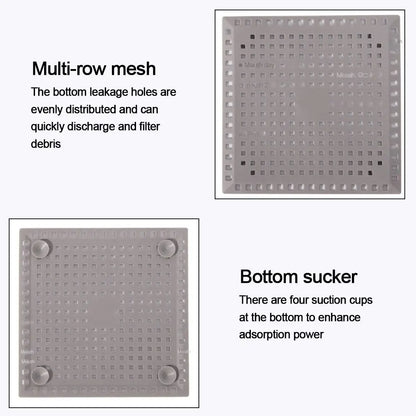 New Kitchen Sink Strainer Filter Sewer Outfall Anti-clogging Sealing Pad Bathroom Floor Drain Strainer Shower Drain Pad Durable