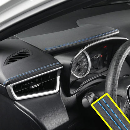 Car Mouldings Trim PU Leather Car Interior DIY Strips Self-Adhesive Dashboard Leather Decorative Line Car Interior Accessories