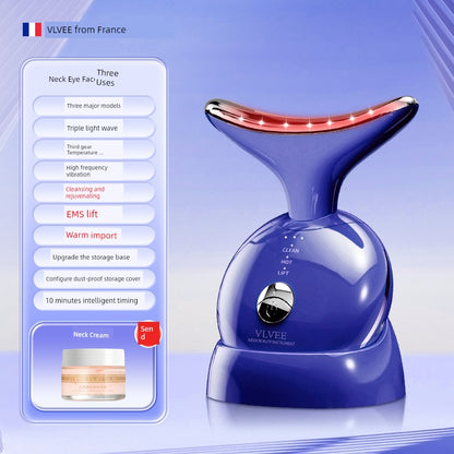 Vlvee French Neck Pattern Massager Lifting Beauty Instrument
