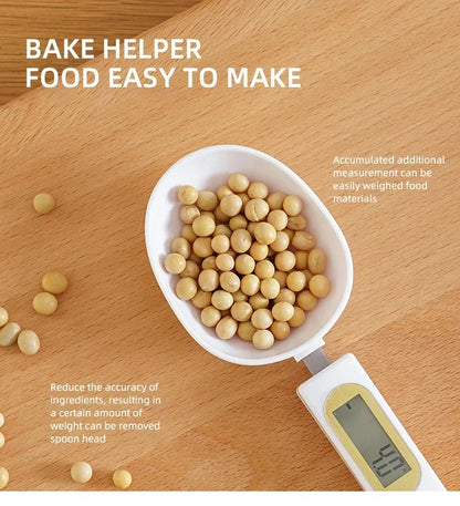 Electronic Kitchen Scale 500g 0.1g LCD Display Digital Weight Measuring Spoon Digital Spoon Scale Mini Kitchen Tool