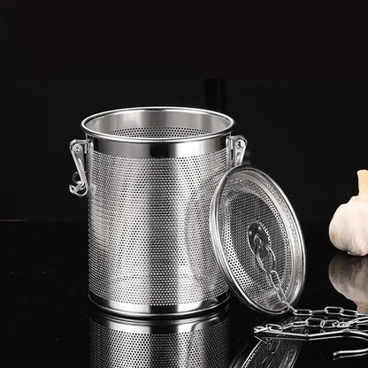Stew Seasoning Strainer Kitchen Stainless Steel Brine Basket Filter Bag Brine Cage Aniseed Strainer Seasoning Ball Seasoning Box
