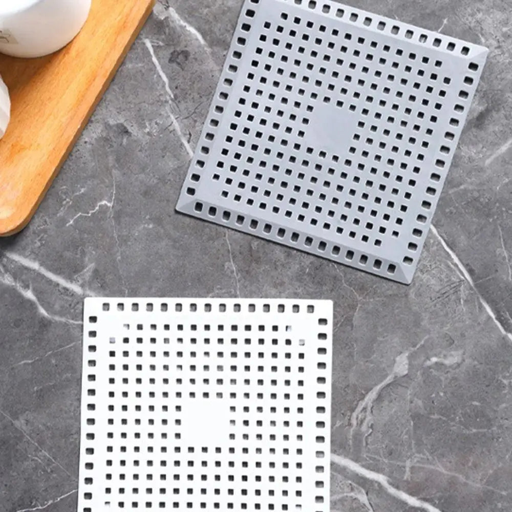 New Kitchen Sink Strainer Filter Sewer Outfall Anti-clogging Sealing Pad Bathroom Floor Drain Strainer Shower Drain Pad Durable