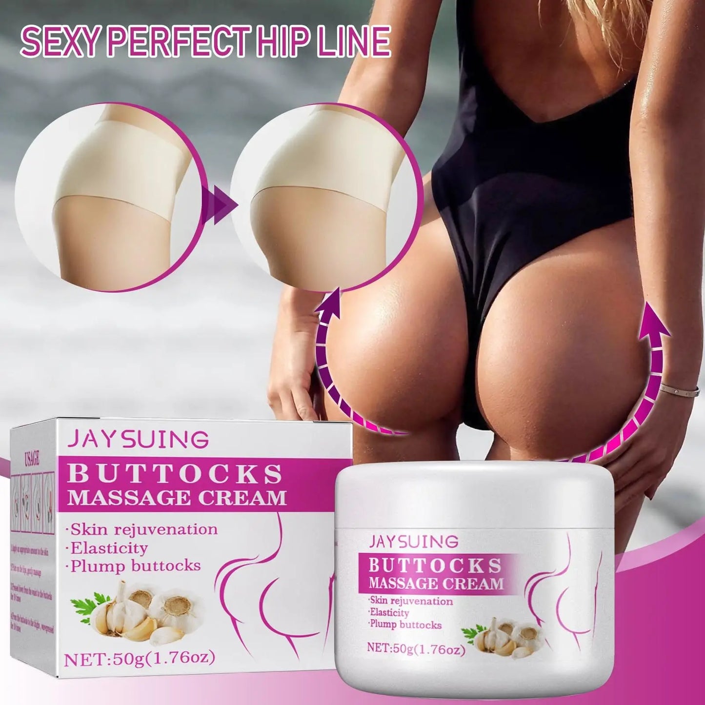 Natural Buttock Enlargement Cream