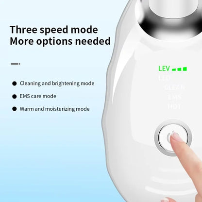 EMS Microcurrent Chin Lifting Face Neck Beauty Device LED Photon Firming Rejuvenation Anti Wrinkle Skin Care Facial Massager