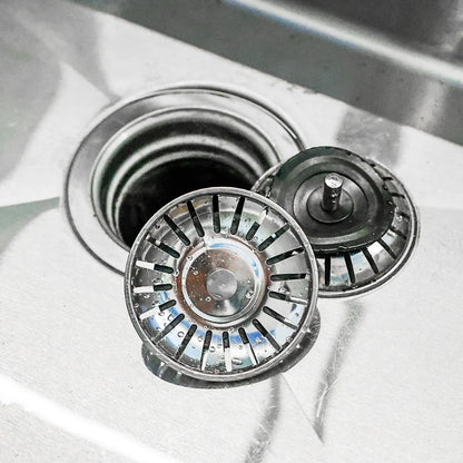 2/1Pcs Bathroom Sink Strainer Stainless Steel Pool Bathtub Drain Hair Catcher Stopper Waste Sink Filter Plug Kitchen Accessories