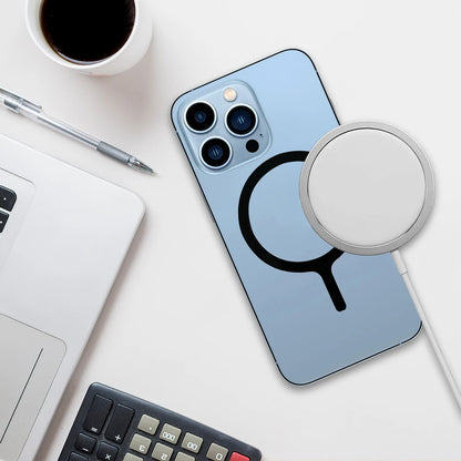 Sticker Ring for Magsafe Wireless Charging Compatible with MagSafe Sticker Mobile Phone Magnetic Wireless Charger Metal Plate