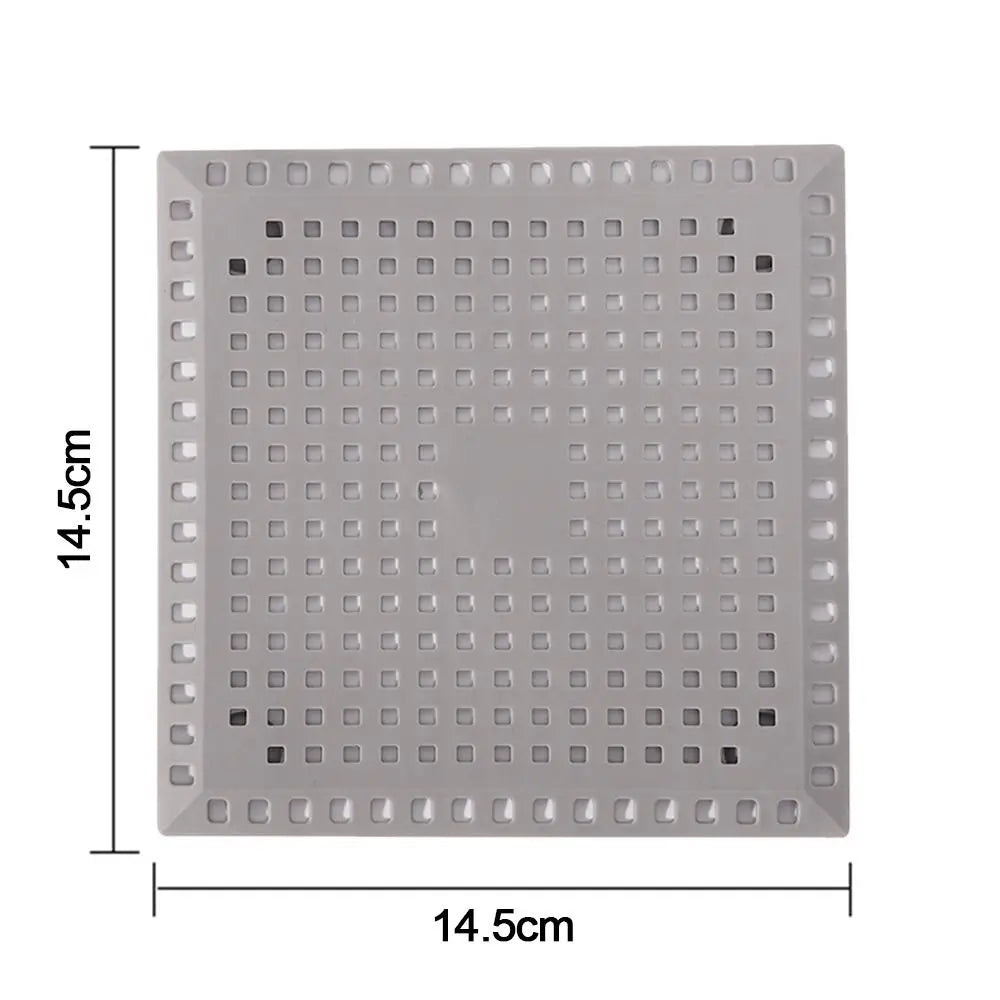 New Kitchen Sink Strainer Filter Sewer Outfall Anti-clogging Sealing Pad Bathroom Floor Drain Strainer Shower Drain Pad Durable