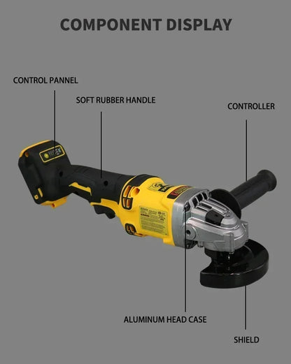 Dewalt DCG 100/125/150MM Impact Polishing Machine Cutting Machine Wireless DIY Woodworking DEWALT Electric Tool Cutting Tools